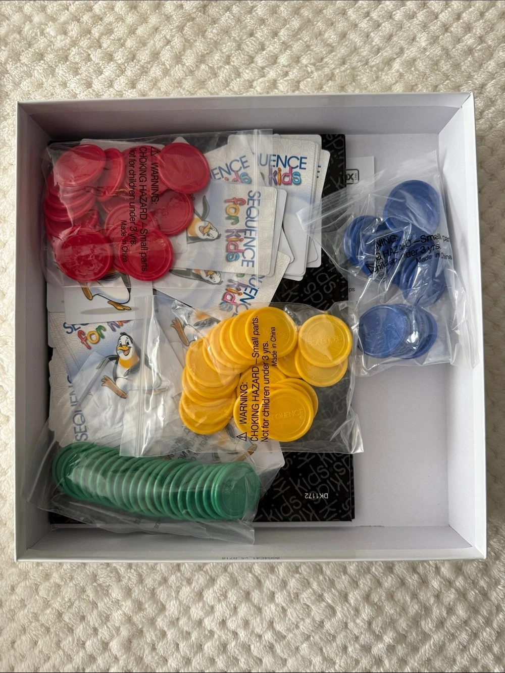 🦁 🆕 Sequence for Kids Board Game